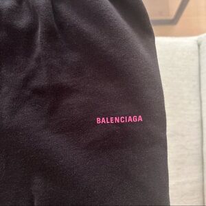Kids balenciaga sweatpants size 6